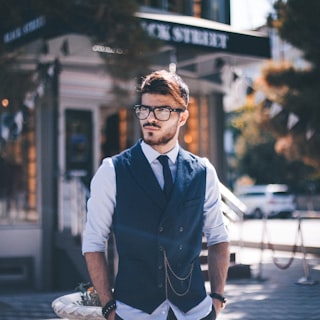 Portrait of Robin L. laughing