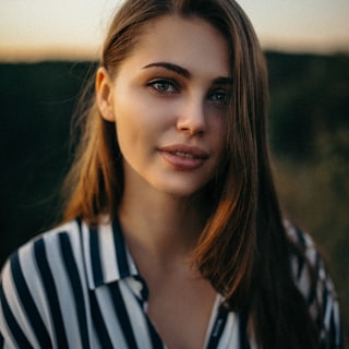 Portrait of Isla B. smiling